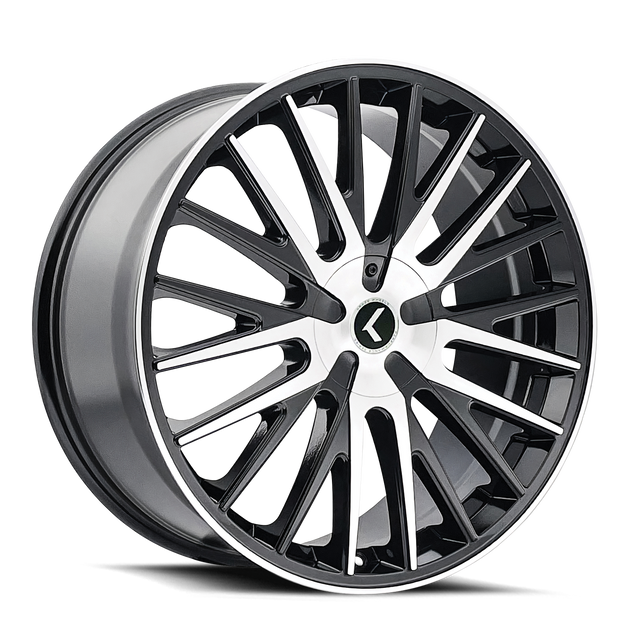 KRAZE - DOUBLE DOWN | 22X8.5 / 38 Offset / 5X100 Bolt Pattern | KR185-22803BM38