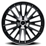 KRAZE - DOUBLE DOWN | 22X8.5 / 38 Offset / 5X100 Bolt Pattern | KR185-22803BM38