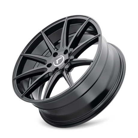 KRAZE COSMOS KR194 GLOSS BLACK 17X8 5-115 38MM 72.62MM