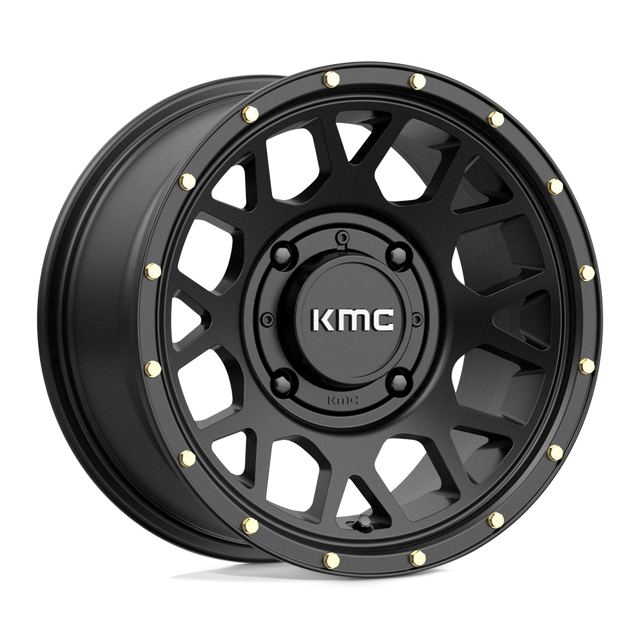 KMC Powersports - GRENADE KS135 | 15X10 / 00 Décalage / 4X137 Modèle de boulon | KS13551048700