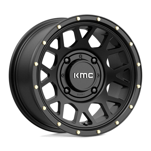 KMC Powersports - GRENADE KS135 | 15X10 / 00 Décalage / 4X137 Modèle de boulon | KS13551048700