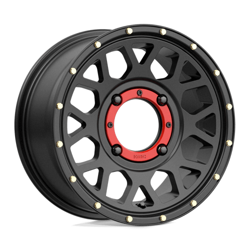 KMC Powersports - GRENADE KS135 | 14X7 / Décalage 38 / Modèle de boulon 4X137 | KS13547048738