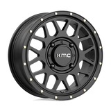 KMC Powersports - GRENADE KS135 | 15X6 / Décalage 38 / Modèle de boulon 4X137 | KS13556048738