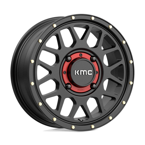 KMC Powersports - GRENADE KS135 | 15X6 / Décalage 38 / Modèle de boulon 4X137 | KS13556048738