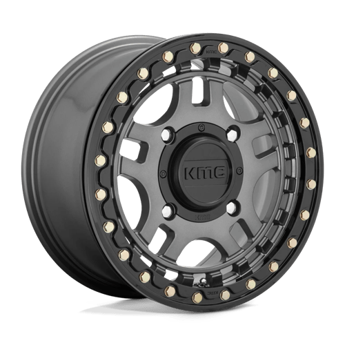 KMC Powersports - KS240 RECON BEADLOCK | 15X7 / Décalage 38 / Modèle de boulon 4X137 | KS24057048438