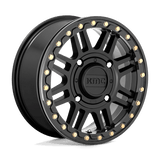 KMC Powersports - KS250 CAGE BEADLOCK | 15X10 / 00 Décalage / 4X156 Modèle de boulon | KS25051044700