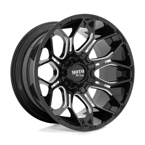 Moto Métal - MO808 SNIPER | 22X12 / -44 Décalage / 8X165.1 Modèle de boulon | MO80822280344N