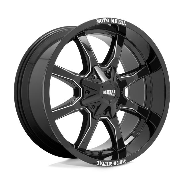 Moto Métal - MO970 | 18X10 / -24 Décalage / 5X127/5X139.7 Modèle de boulon | MO970810353B24NUS