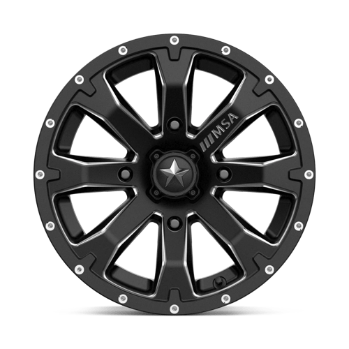 MSA Offroad Wheels - M42 BOUNTY | 14X7 / 10 Offset / 4X110 Bolt Pattern | M42-04710