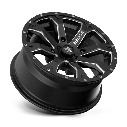 Roues tout-terrain MSA - M42 BOUNTY | 15X7 / 10 Décalage / 4X156 Boulon Motif | M42-05756