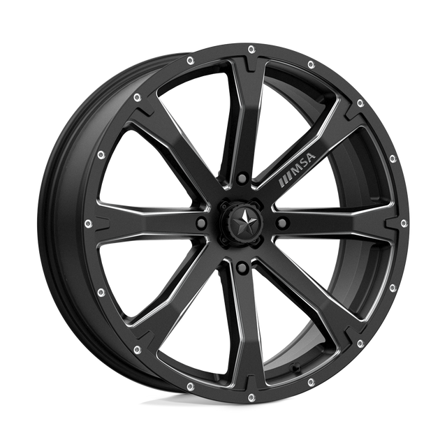 Roues tout-terrain MSA - M42 BOUNTY | 20X7 / 10 Décalage / 4X137 Modèle de boulon | M42-020737