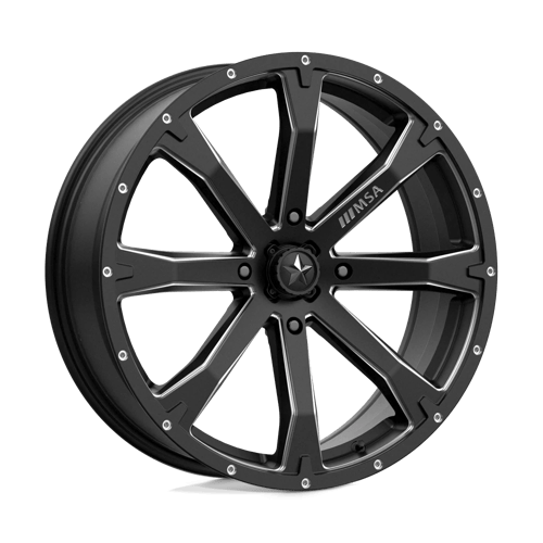 Roues tout-terrain MSA - M42 BOUNTY | 20X7 / 10 Décalage / 4X137 Modèle de boulon | M42-020737