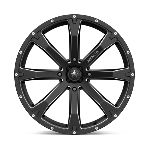 Roues tout-terrain MSA - M42 BOUNTY | 20X7 / 10 Décalage / 4X137 Modèle de boulon | M42-020737