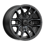 Roues tout-terrain MSA - M43 FANG | 14X7 / 10 Décalage / 4X110 Boulon Motif | M43-04710