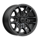 Roues tout-terrain MSA - M43 FANG | 14X7 / 10 Décalage / 4X110 Boulon Motif | M43-04710