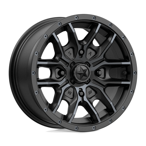 Roues tout-terrain MSA - M43 FANG | 14X7 / 10 Décalage / 4X110 Boulon Motif | M43-04710