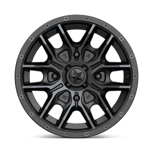 Roues tout-terrain MSA - M43 FANG | 14X7 / 10 Décalage / 4X110 Boulon Motif | M43-04710