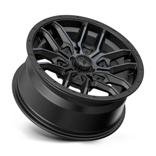 Roues tout-terrain MSA - M43 FANG | 15X7 / 10 Décalage / 4X137 Boulon Motif | M43-05737