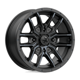 Roues tout-terrain MSA - M43 FANG | 15X7 / 10 Décalage / 4X137 Boulon Motif | M43-05737