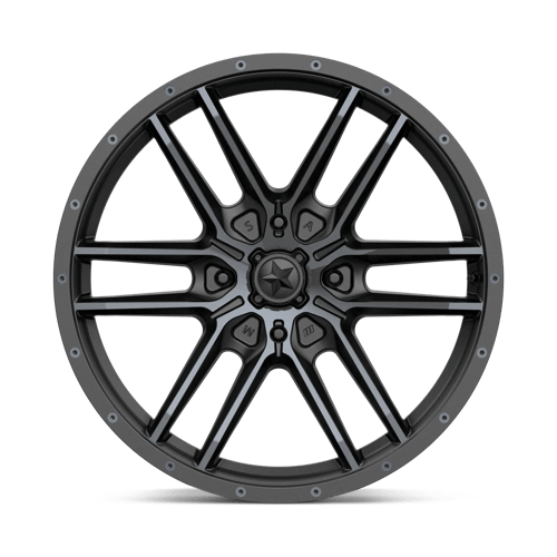 Roues tout-terrain MSA - M43 FANG | 20X7 / 10 Décalage / 4X137 Modèle de boulon | M43-020737