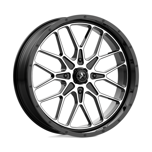 Roues tout-terrain MSA - PORTAIL M45 | 20X7 / 00 Décalage / 4X110 Modèle de boulon | M45-020710