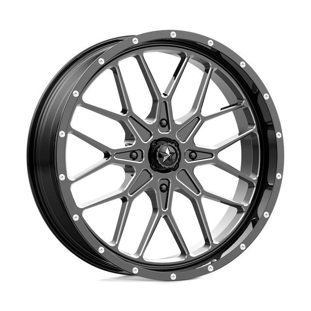 Roues tout-terrain MSA - PORTAIL M45 | 20X7 / 00 Décalage / 4X137 Modèle de boulon | M45-020737M