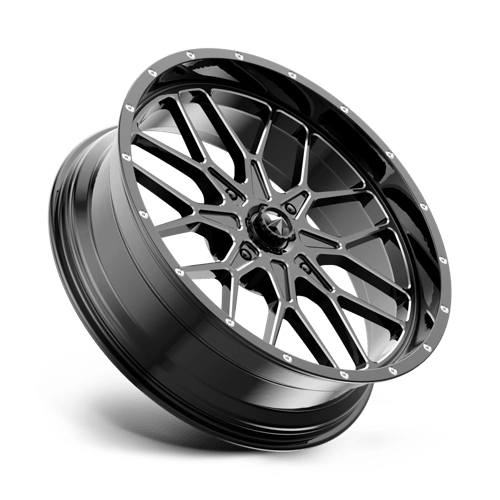 Roues tout-terrain MSA - PORTAIL M45 | 18X7 / 00 Décalage / 4X110 Modèle de boulon | M45-018710M