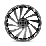 Roues tout-terrain MSA - M46 BLADE | 22X7 / 00 Décalage / 4X137 Modèle de boulon | M46-022737M