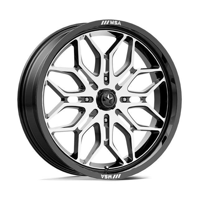 Roues tout-terrain MSA - M47 SNIPER | 18X7 / 10 Décalage / 4X137 Modèle de boulon | MA047BD18704810