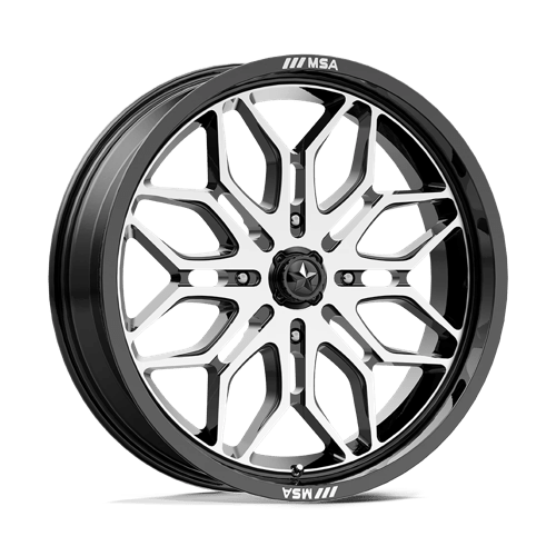 MSA Offroad Wheels - M47 SNIPER | 20X7 / 10 Offset / 4X110 Bolt Pattern | MA047BD20704010