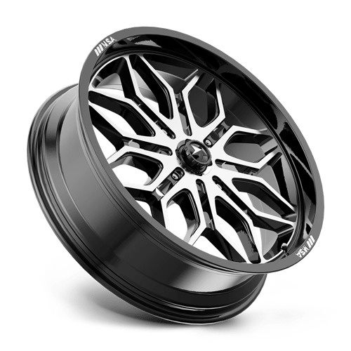 Roues tout-terrain MSA - M47 SNIPER | 18X7 / 10 Décalage / 4X137 Modèle de boulon | MA047BD18704810