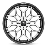 Roues tout-terrain MSA - M47 SNIPER | 18X7 / 10 Décalage / 4X137 Modèle de boulon | MA047BD18704810