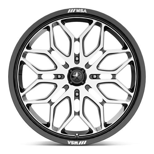 MSA Offroad Wheels - M47 SNIPER | 18X7 / 10 Offset / 4X110 Bolt Pattern | MA047BD18704010