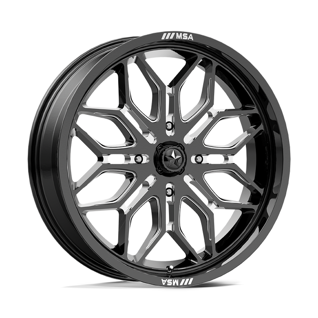 MSA Offroad Wheels - M47 SNIPER | 24X7 / 10 Offset / 4X156 Bolt Pattern | MA047BE24704410