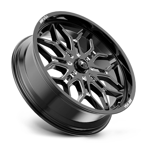 MSA Offroad Wheels - M47 SNIPER | 18X7 / 10 Offset / 4X110 Bolt Pattern | MA047BE18704010