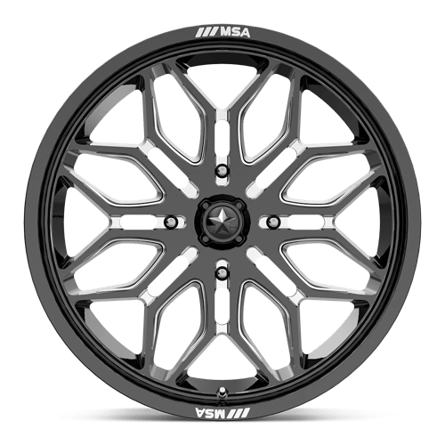 MSA Offroad Wheels - M47 SNIPER | 24X7 / 10 Offset / 4X156 Bolt Pattern | MA047BE24704410