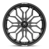 MSA Offroad Wheels - M47 SNIPER | 20X7 / 10 Offset / 4X110 Bolt Pattern | MA047BE20704010