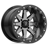 Roues tout-terrain MSA - M21 LOK BEADLOCK | 14X10 / -10 Décalage / 4X137 Modèle de boulon | M21-04037