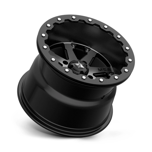 Roues tout-terrain MSA - M21 LOK BEADLOCK | 14X10 / -10 Décalage / 4X137 Modèle de boulon | M21-04037