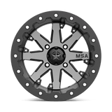 Roues tout-terrain MSA - M21 LOK BEADLOCK | 14X10 / -10 Décalage / 4X137 Modèle de boulon | M21-04037