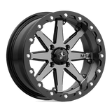 Roues tout-terrain MSA - M21 LOK BEADLOCK | 15X7 / 00 Décalage / 4X110 Modèle de boulon | M21-05710