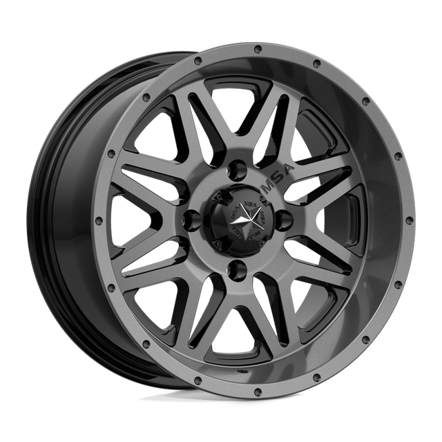 Roues tout-terrain MSA - M26 VIBE | 14X7 / 00 Décalage / 4X110 Modèle de boulon | M26-04710