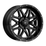 Roues tout-terrain MSA - M26 VIBE | 14X7 / 00 Décalage / 4X137 Modèle de boulon | M26-04737M