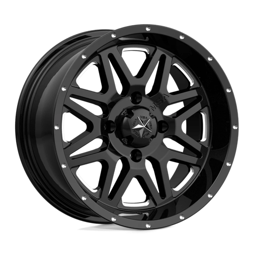 Roues tout-terrain MSA - M26 VIBE | 14X7 / 00 Décalage / 4X137 Modèle de boulon | M26-04737M