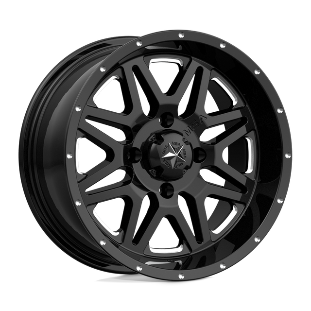 MSA Offroad Wheels - M26 VIBE | 14X7 / 00 Offset / 4X156 Bolt Pattern | M26-04756M