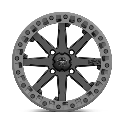 Roues tout-terrain MSA - M31 LOK2 BEADLOCK | 15X7 / 00 Décalage / 4X137 Modèle de boulon | M31-05737