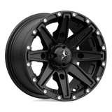 Roues tout-terrain MSA - EMBRAYAGE M33 | 12X7 / 10 Décalage / 4X110 Boulon Motif | M33-02710