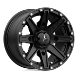 Roues tout-terrain MSA - EMBRAYAGE M33 | 12X7 / 10 Décalage / 4X110 Boulon Motif | M33-02710