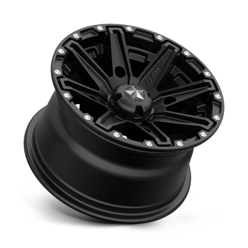 Roues tout-terrain MSA - EMBRAYAGE M33 | 12X7 / 10 Décalage / 4X110 Boulon Motif | M33-02710