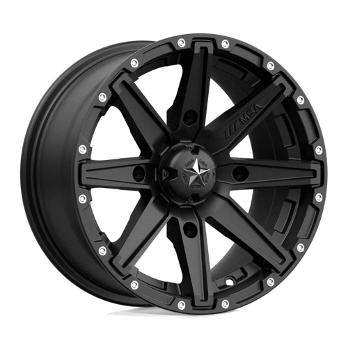 Roues tout-terrain MSA - EMBRAYAGE M33 | 14X7 / 10 Décalage / 4X156 Boulon Motif | M33-04756